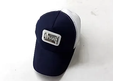 Beyaz Lacivert Beyzbol Şapkası