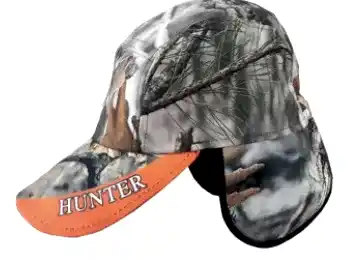 Orman Desen Kulaklı Şapka