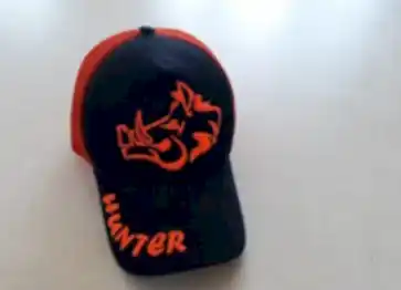 Turuncu Fileli Avcı Şapkası